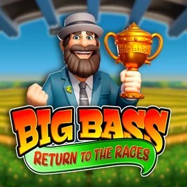 Big Bass Return to the Races online game logo by Pragmatic Play on casino711-be.com