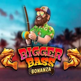 Bigger Bass Bonanza by Pragmatic Play, showcased at casino711-be.com – game logo