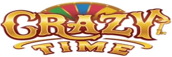 Crazy Time online game logo by Evolution on casino711-be.com