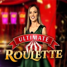 Ultimate Roulette online game logo by Ezugi on casino711-be.com